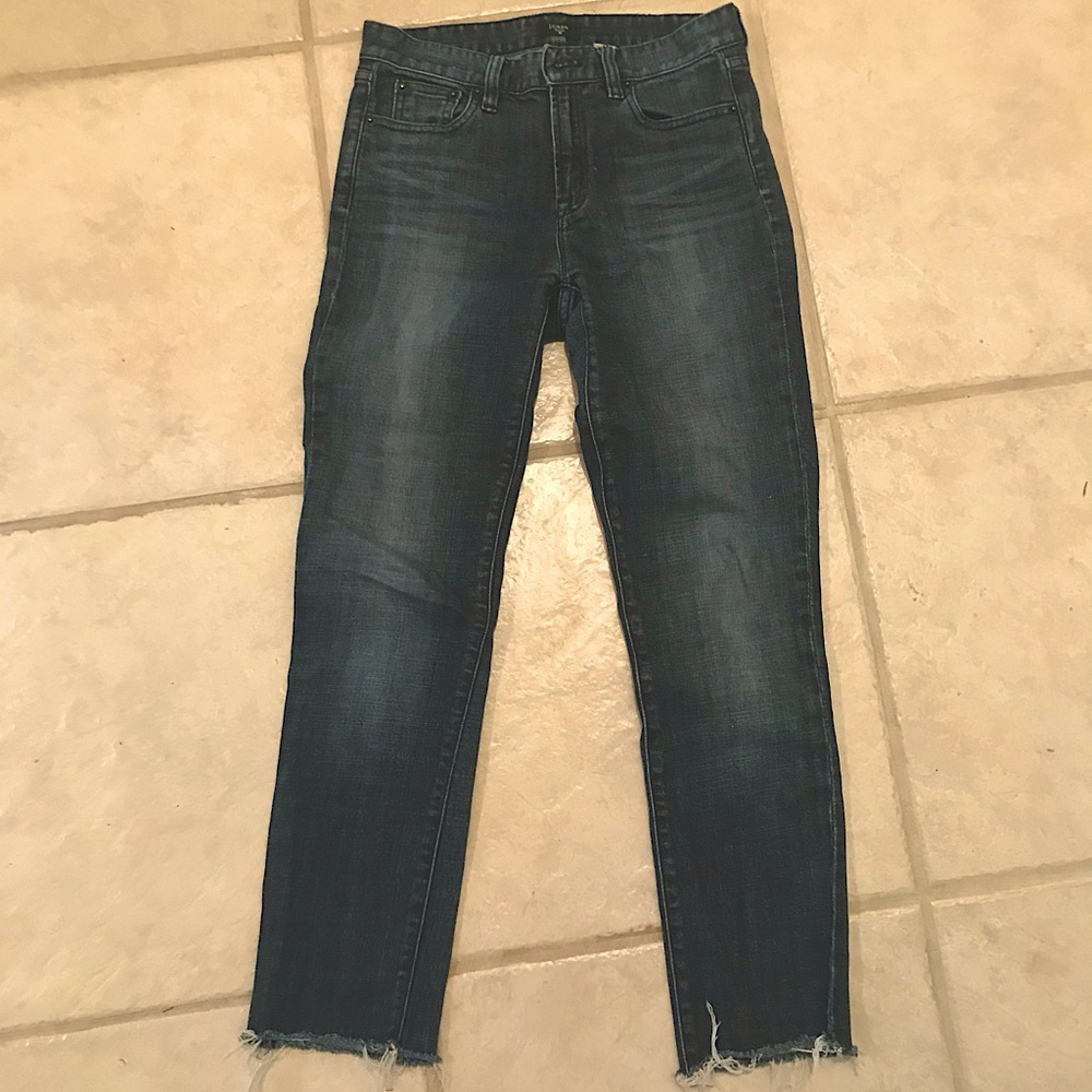 3/$20!! J. Crew Straight Leg High Waisted Jeans